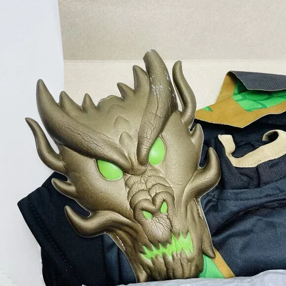 Dragon Ninja Youth Child Boys Size XL 14-16 Halloween Dress Up Costume FLAW - Picture 10 of 10